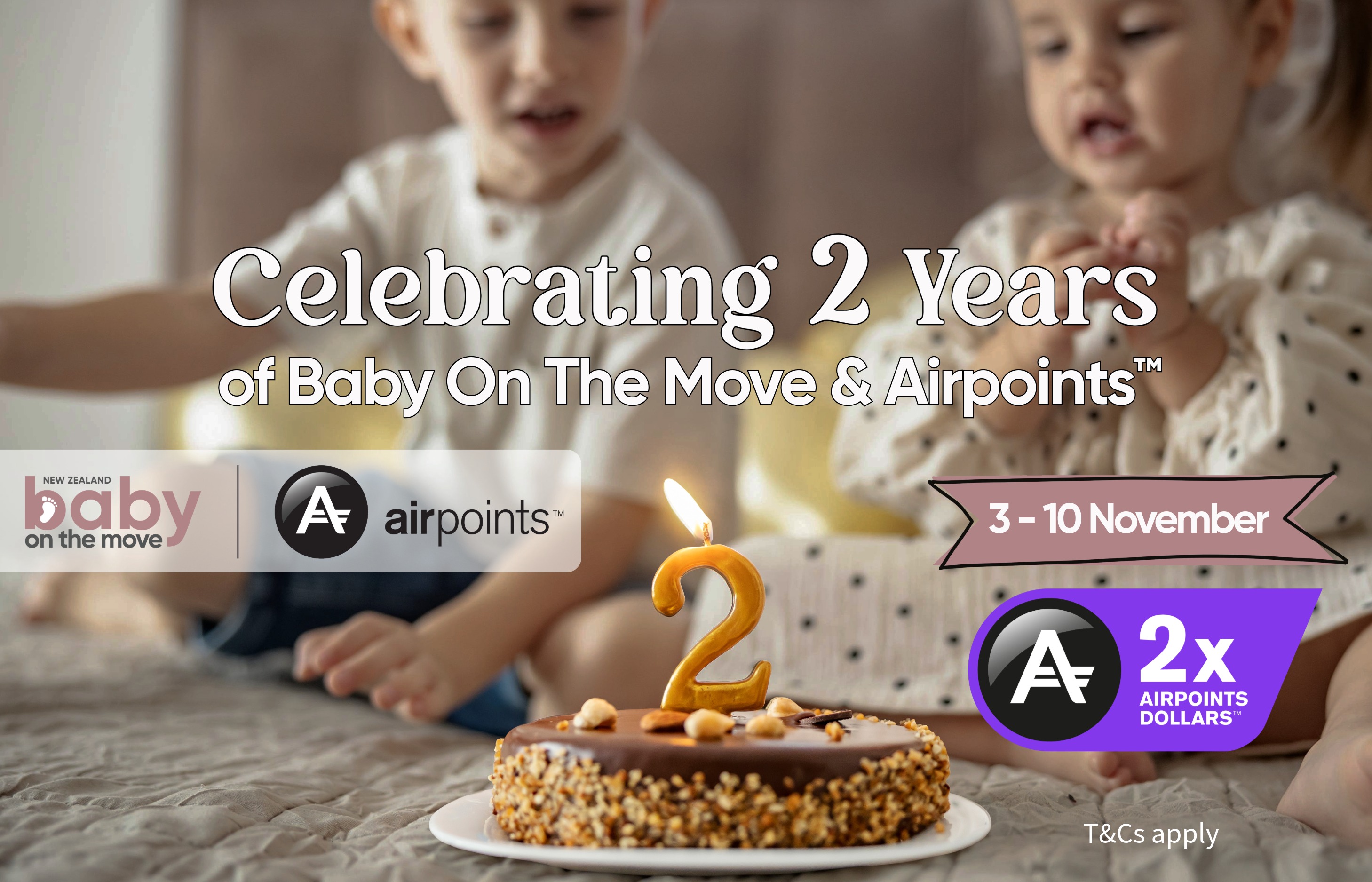 Earn 2x Airpoints Dollars